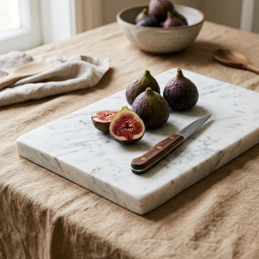 Marble serving board
